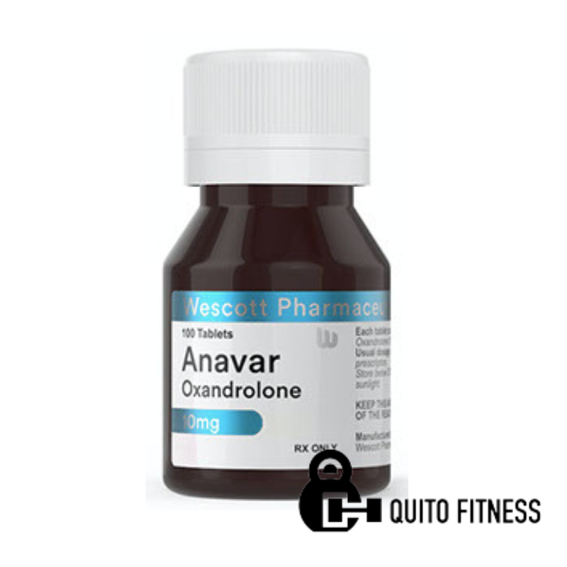 Anavar oxandrolona Wescott 100 tabletas