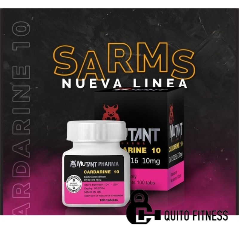 CARDARINE 10 MUTANTE 100 TAB