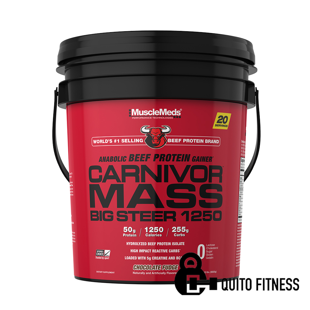 CARNIVOR MASS 15LB FUDGE DE CHOCOLATE