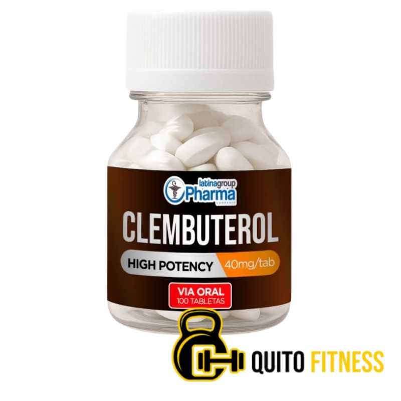Clembuterol | Queimador de gordura de alta potência | 100 comprimidos