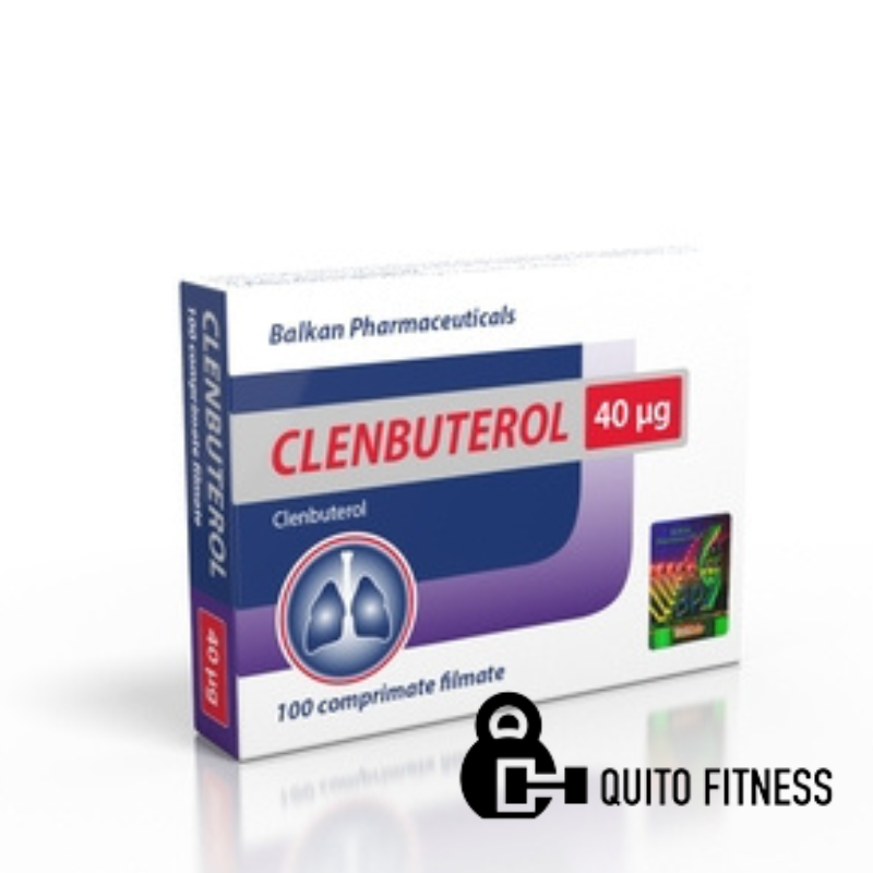 Clenbuterol farmacêutico dos Balcãs 100 cápsulas