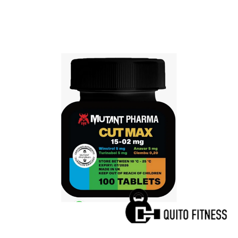 Cut Max Mutant Pharma 15-02 mg 100 comprimidos