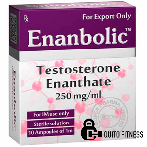 Enantato de testosterona enanbólica 250mg 10ml Cooper Pharma