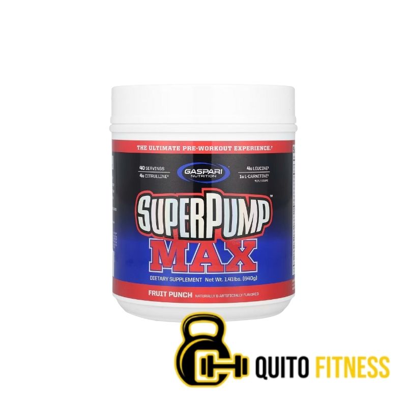 Gaspari Nutrition SuperPump Max: a melhor experiência pré-treino