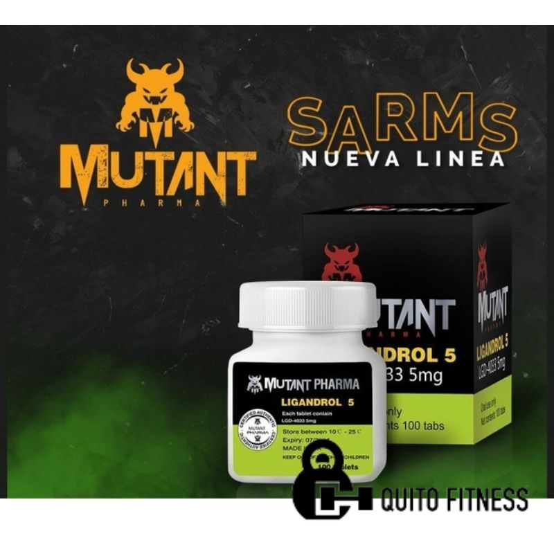 Ligandrol 5 mg mutante farmacêutico