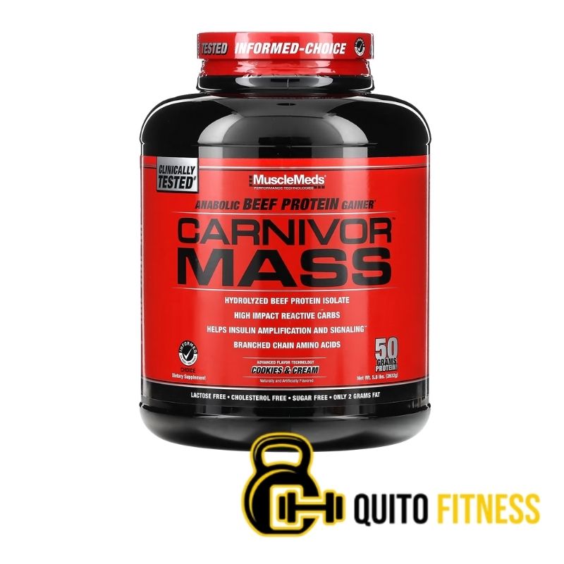 MuscleMeds Carnivor Mass 5,9 Lb: A Era do Bulking Anabólico Sem Laticínios