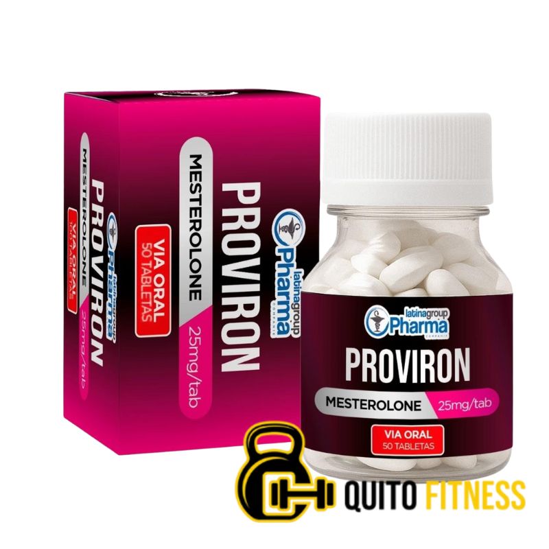 Proviron 25 mg (Mesterolona) - 50 Comprimidos | Grupo Latino Farmacêutico