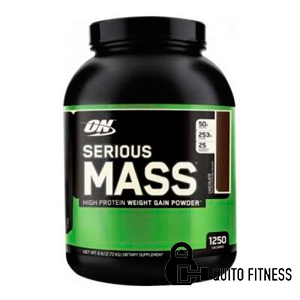 Serious Mass de Optimum Nutrition de 6 Libras (3 Quilos)